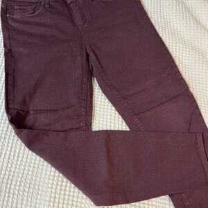 PAIGE Women's Plum Skinny Jeans